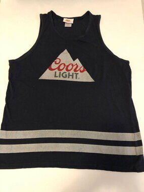 Men's Coors Light Tank Top Muscle Shirt